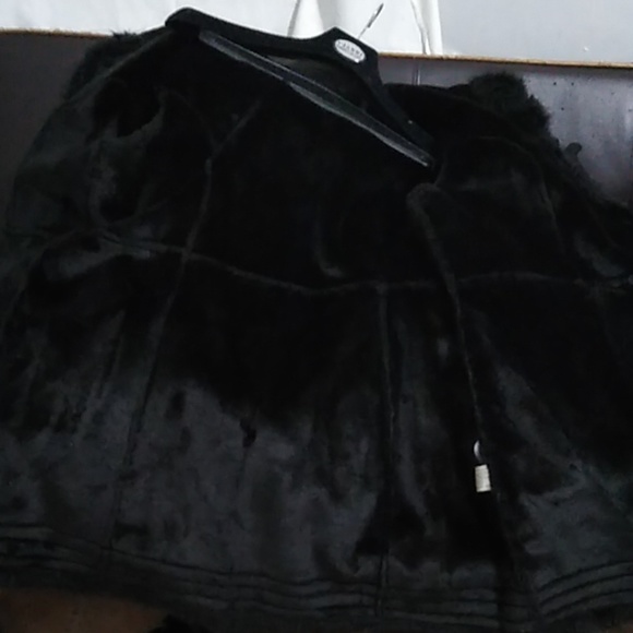 COPY - 3/4 length faux Fox lined shearling - Picture 4 of 6